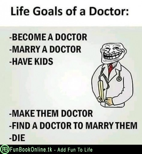 Life goal of a Doctor